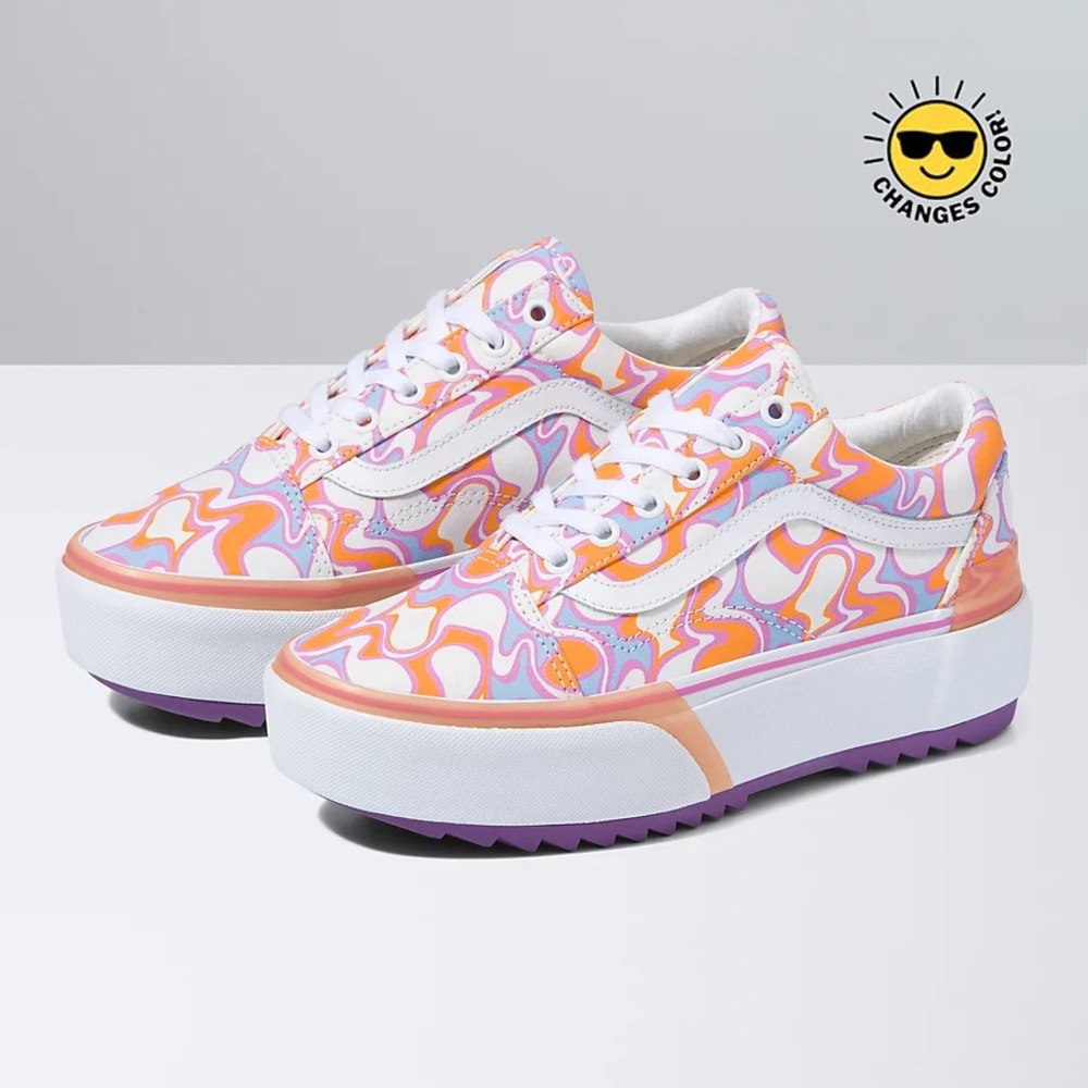 NWT Vans Old Skool Stacked UV Ink Sneaker